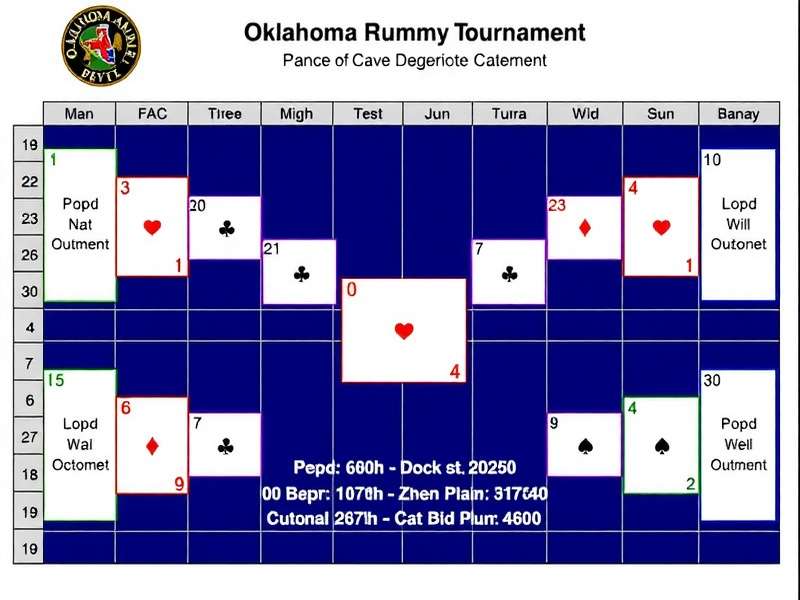 2024 Tournament Schedule Oklahoma Rummy Pro Tournament Calendar